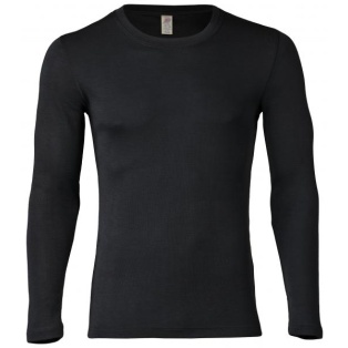 Men's wool-silk shirt long sleeved