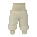 Upon order: Baby pants long with waistband, natural