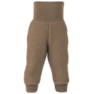 Upon order: Baby pants long with waistband, walnut