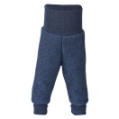 Upon order: Baby pants long with waistband, blue