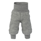 Upon order: Baby pants long with waistband, light grey