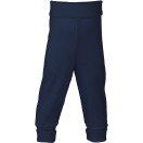 Upon order: Baby wool-silk pants with waistband, navy-blue