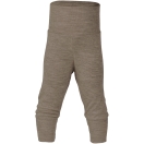 Upon order: Baby wool-silk pants with waistband, walnut