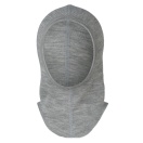 Upon order: Baby wool-silk balaclava, light grey