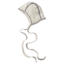 Upon order: Baby cotton bonnet, natural