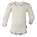 Upon order: Baby cotton body long sleeved, natural