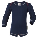 Upon order: Baby cotton body long sleeved, indigo