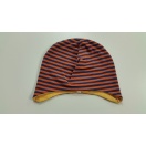 Both ways wearable hat (stripe. Blue-oranž)