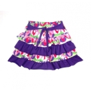 Organic cotton skirts, purple (lilac)
