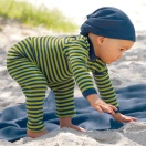 Baby-body long sleeved with stand-up collar