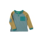 Still Water Blue Raglan sleeves shirt