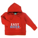 Hoodie EASY RIDER, red