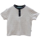 Striped Henley Topp