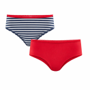 Tüdrukute aluspüksid 2 paari, s 134/140