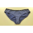 Women's panty: blue polkadot