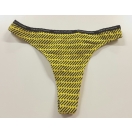 Women's thong: yellow flame