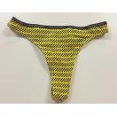 Women's thong: yellow flame