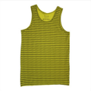 Men's vest: Yellow flame