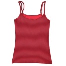 Women's vest: red flag