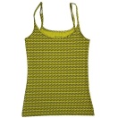 Women's vest: yellow flame