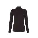 May turtle neck top, black