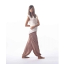 Bamboo yoga pants, uniseks, light brown