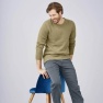 Men's sweater Hanno, brass