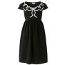 Imogen bow embroidered dress