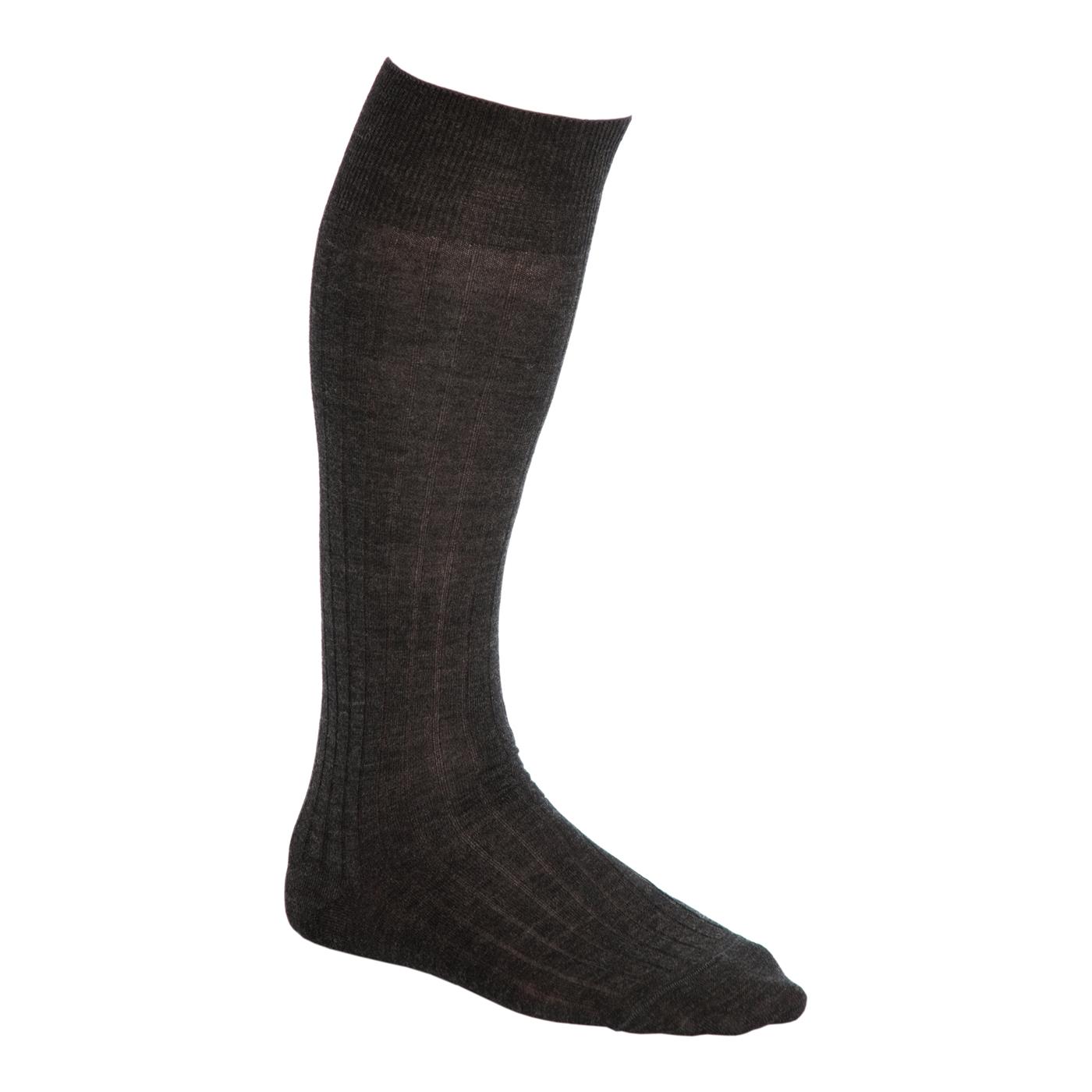 Virgin wool knee socks